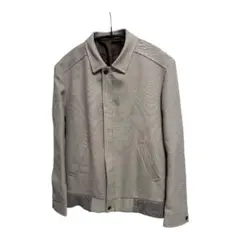 C&A ユーロ古着 イギリス製　グレージュ　ジャケットM 春秋