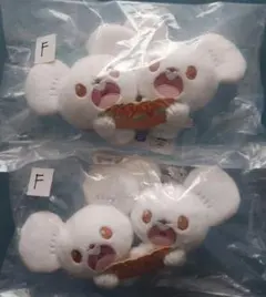 一番くじ ポケピース F賞 ぬいぐるみマスコット ワッカネズミ ２個セット