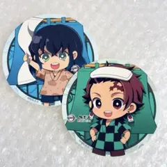 鬼滅の刃 極楽湯 コースター 竈門炭治郎・嘴平伊之助 2点セット