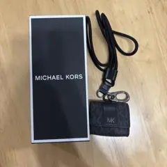 MICHAEL KORS ブラック イヤホンケース