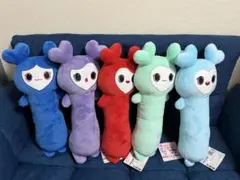 TWICE LOVELYS のびふにゃBIGぬいぐるみ　twiceセット