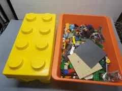 LEGO レゴブロック 大量まとめ売り ストレージボックス 車 ナノブロック付