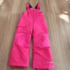 お値下げ　Columbia ピンク スキーウェア 子供用