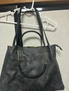 Cecil Mcbee グレー 合成皮革 トートバッグ