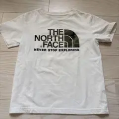 THE NORTH FACE カモフラージュロゴTシャツ