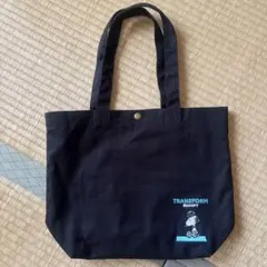 SNOOPY トートバッグ ブラック