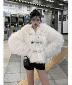 darich ボリュームファーコート