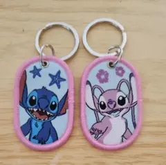 ディズニー スティッチ エンジェル キーホルダー