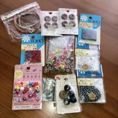 TOHO ビーズ パール ボタン 手芸材料 まとめ売り