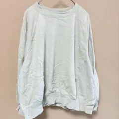 オールドネイビー クルーネック ラグラン スウェット S 緑 綿カジュアル 春のサムネイル