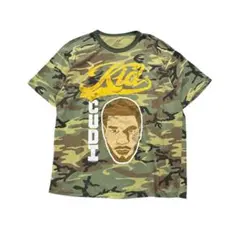 7TSM3 誰やねんシリーズ　カモフラ　プリントTシャツ　古着used