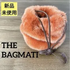 ザ バグマティ【新品未使用】ショルダーバッグ　巾着　 オレンジファー