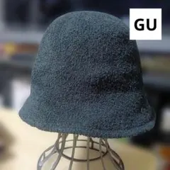 GU　ユニセックス　シンプルなバケットハット