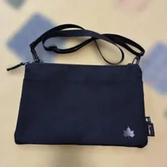 美品　LOGOS CORDURA サコッシュ ブラックのサムネイル