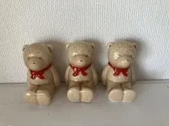 テディベア　箸置き　陶器　新品　おもしろ箸置き　ぬいぐるみ　クリスマス　お誕生会