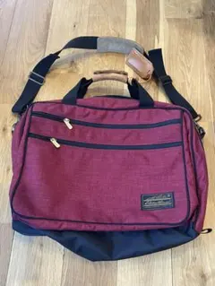 極美品/80s黒タグ】エディーバウアー 3WAY ビジネスバッグ リュック