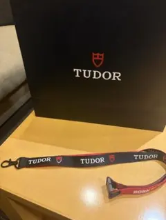 TUDOR ネックストラップ ノベルティ