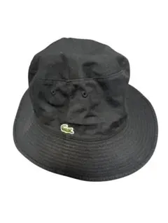 ラコステ ブラック バケットハット