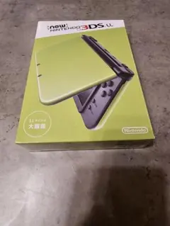 極美品！Newニンテンドー3DS LL ライム×ブラック　本体　箱付き　任天堂