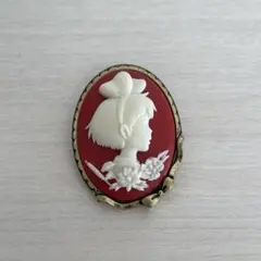 ジブリ カメオブローチ 魔女の宅急便 キキ