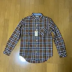 チェック柄 長袖シャツ