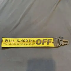 Off-White Industrial キーチェーン イエロー
