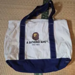 附録A BATHING APE オリジナルキャンバス トートバッグ