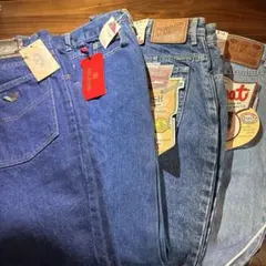 【豪華4本セット】新品タグ付 90sヴィンテージデニム ジーンズ デッドストックのサムネイル