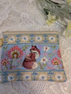 インド刺繍　ミニポーチ　6