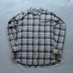 ス*ル様 Eddie Bauer A0074 古着 ネルシャツ XXL マルチ