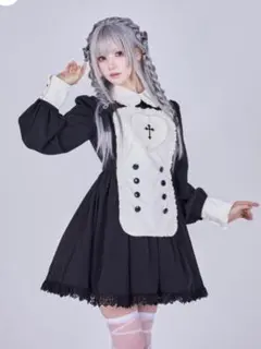 Chalmiere シャルミエール はしごレースワンピース - メルカリ
