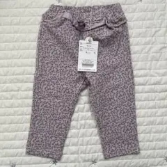 【新品】apres les cours パンツ　ウエストフリル　花柄　80