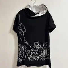 【美品】半袖フーディ/MINTONEKOのサムネイル
