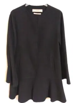 ZARA BASIC 　ブラック フレアコート