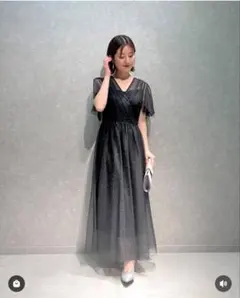 【現行品】エメ　アンクレット　オケージョン　パーティー　ラメ　チュール