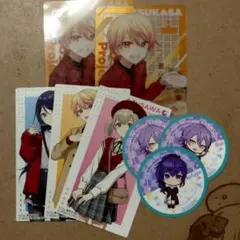 プロジェクトセカイ カード　カード、ステッカー、ピックセット