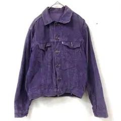 LEVI'S リーバイス コーデュロイ Gジャン ジャケット パープル 紫