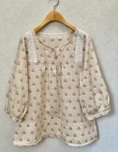 ハグオーワー　リバティペッパーpt.ブラウス　新品未使用品 250422f-8_1.jpg