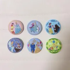 ディズニー 刺繍缶バッジ