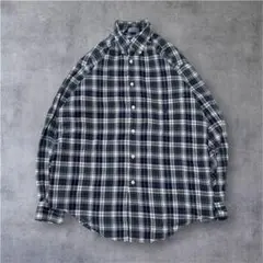 【nautica】90sUS輸入アメリカ古着チェック柄メンズ長袖シャツアメカジ