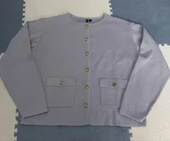 しまむら　金ボタンカーディガン　HK WORKS LONDON