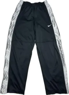 【00s NIKE ナイキ　トラックパンツ　サイドボタン　　バスパン　銀タグ】