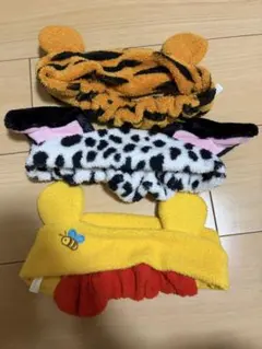 カチューシャ 3点セット ティガー　プーさん　101匹わんちゃん