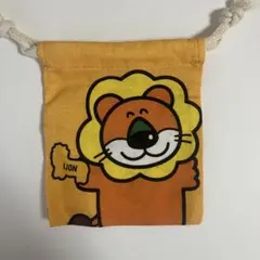 らいおん　たべっ子どうぶつLAND　ランダム　巾着