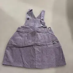 LOGOS DAYS コーデュロイ サロペットジャンパースカート 120㎝