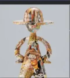 【輸送箱未開封】ワンピースLUFFY'S ART CANVAS 1/8 ルフィズ