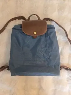 LONGCHAMP　 リュック 　バックパック　 ブルーのサムネイル