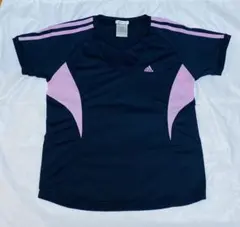 【SALE】adidas CLIMA 365 Tシャツ S ネイビー/ピンク