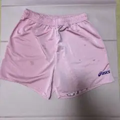 asics ピンク ゲームパンツ S〜Mサイズ