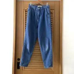 GRL ハイウェストデニムパンツ　CU147